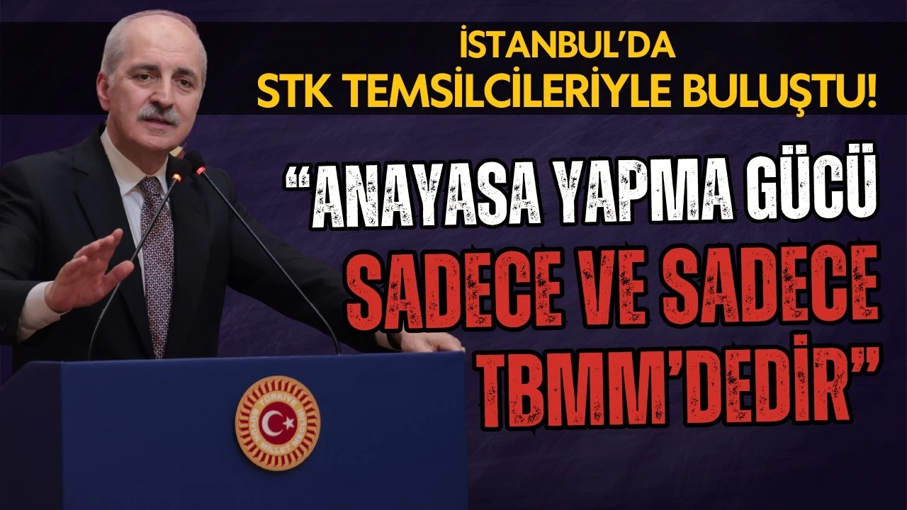TBMM Başkanı Kurtulmuş, STK temsilcileriyle bir araya geldi
