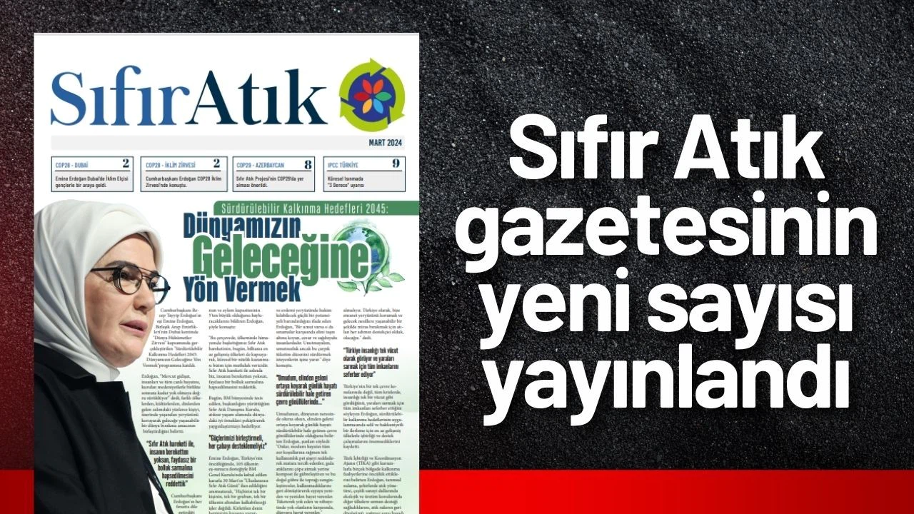 Sıfır Atık gazetesinin yeni sayısı yayınlandı