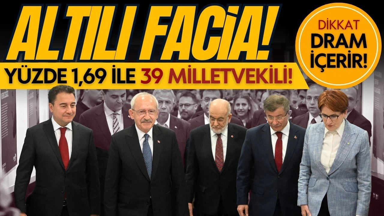 Altılı Masa partileri paramparça oldu!