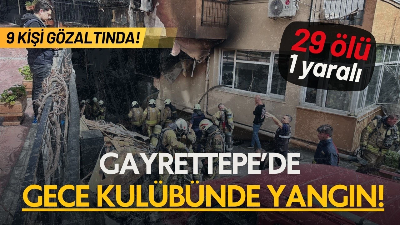 Gece kulübünde yangın faciası: 9 kişi gözaltında!