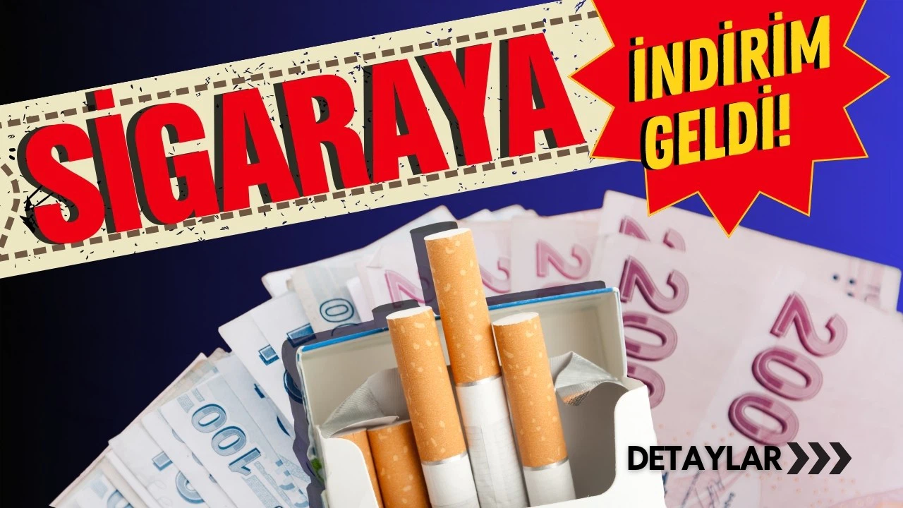 Sigaraya bu kez indirim geldi: Fiyatlara yansıdı!