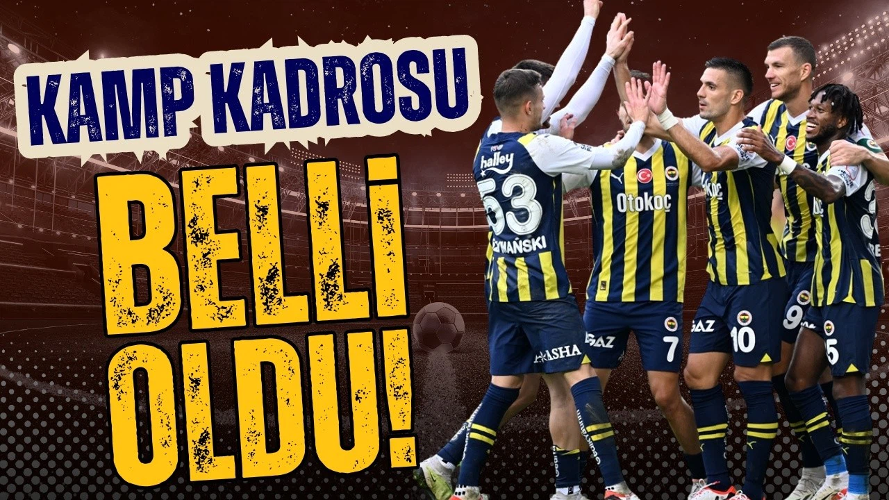 Fenerbahçe - Olympiakos maçının kamp kadrosu belli oldu