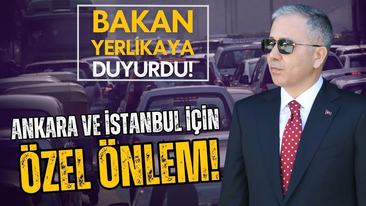 İstanbul ve Ankara'da bayram yoğunluğuna karşı özel önlem