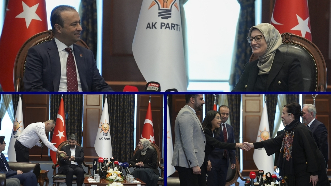 AK Parti'de siyasi partilerle bayramlaşma