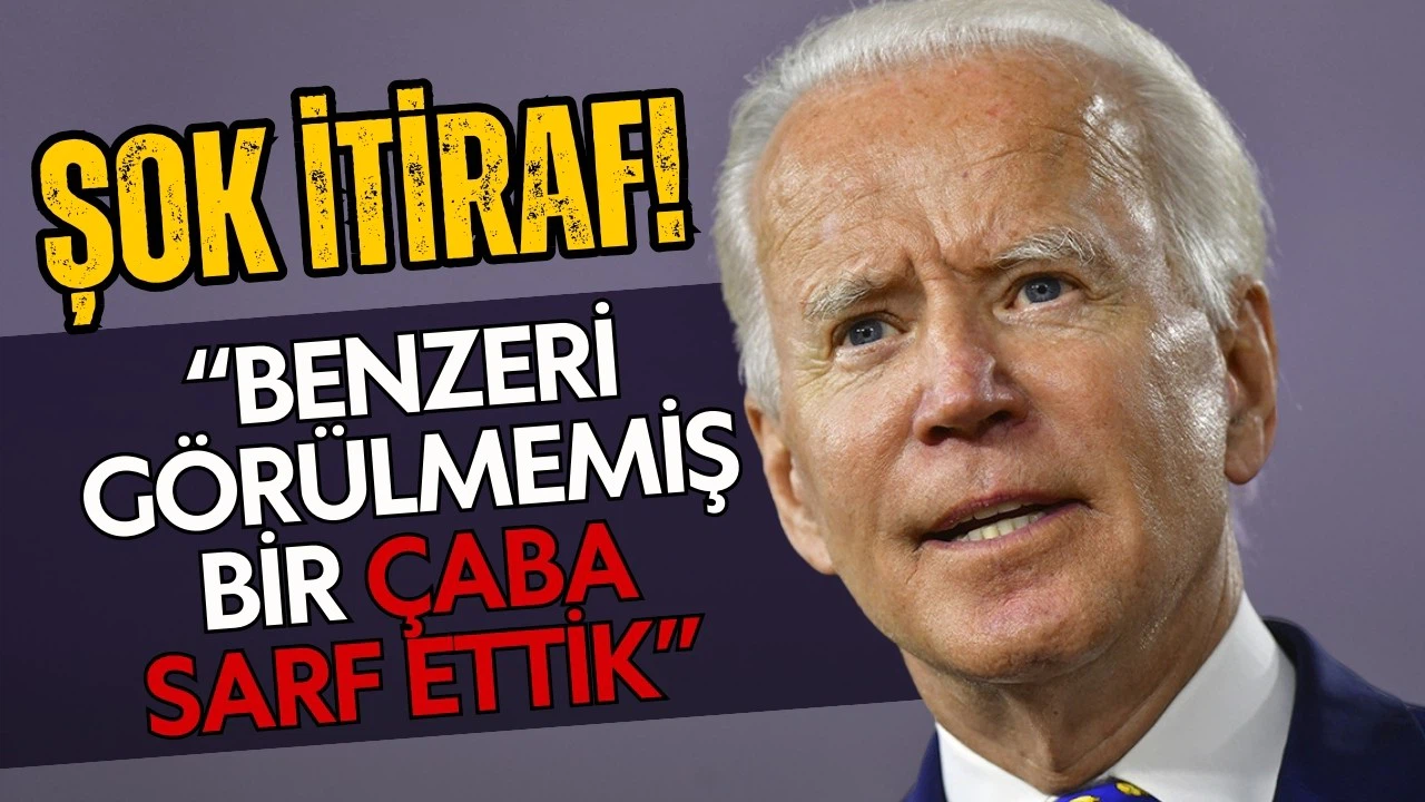 Biden'dan İran'ın İsrail'e saldırısıyla ilgili şok itiraf!