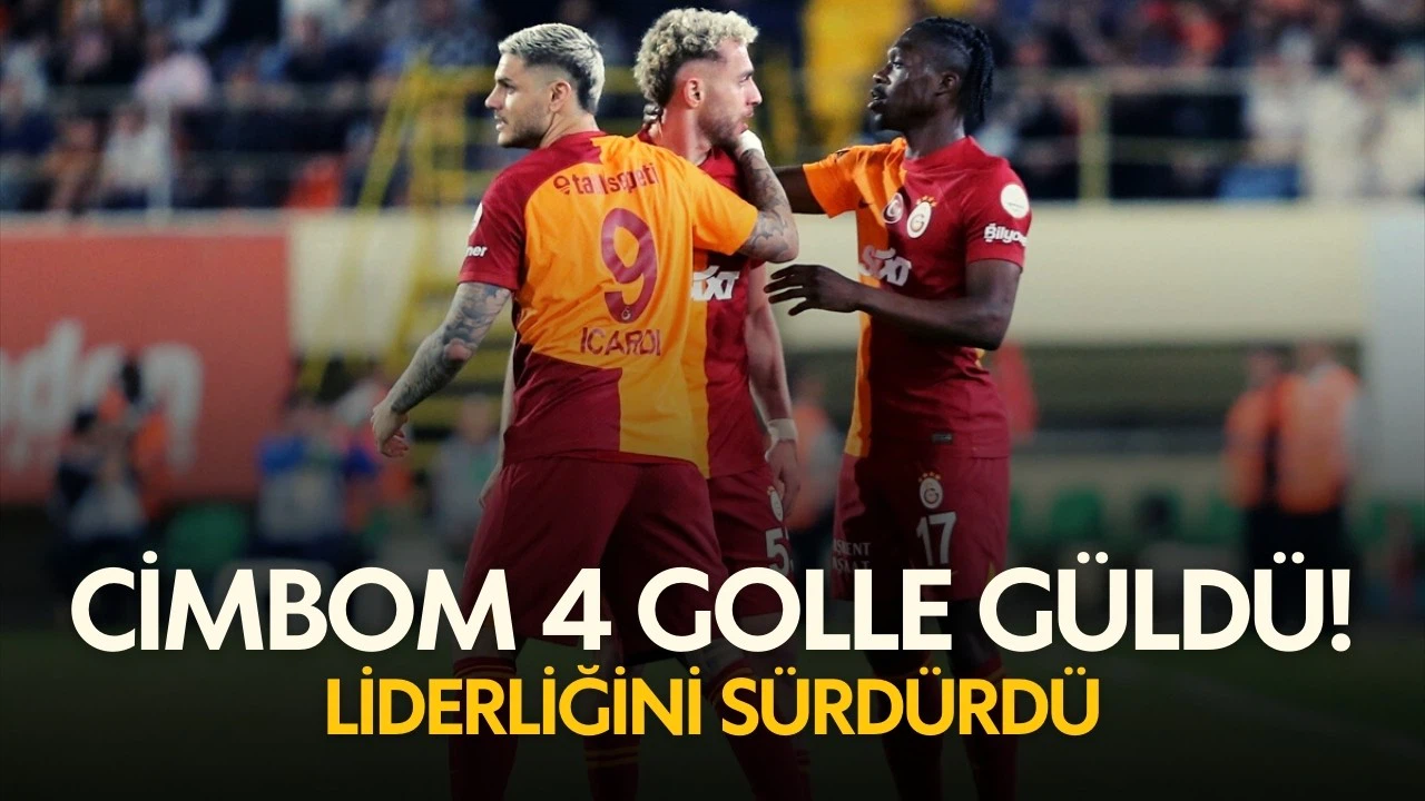 Cimbom Alanyaspor'a ikinci yarıda patladı!