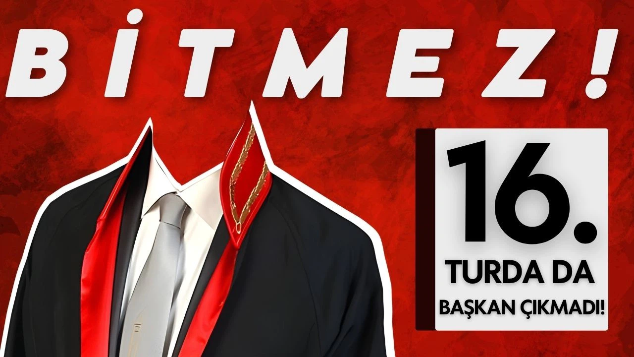 Yargıtay Başkanı 16. turda da belirlenemedi