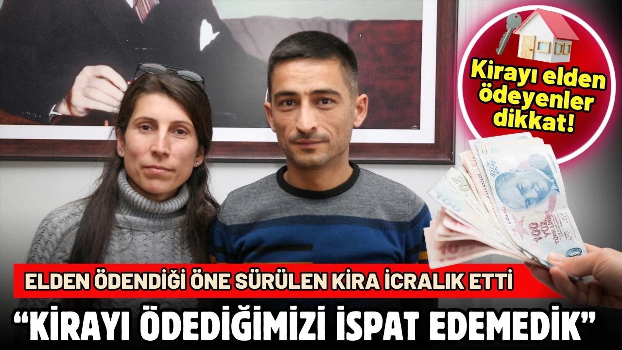 Kirayı elden ödediler, icralık oldular!
