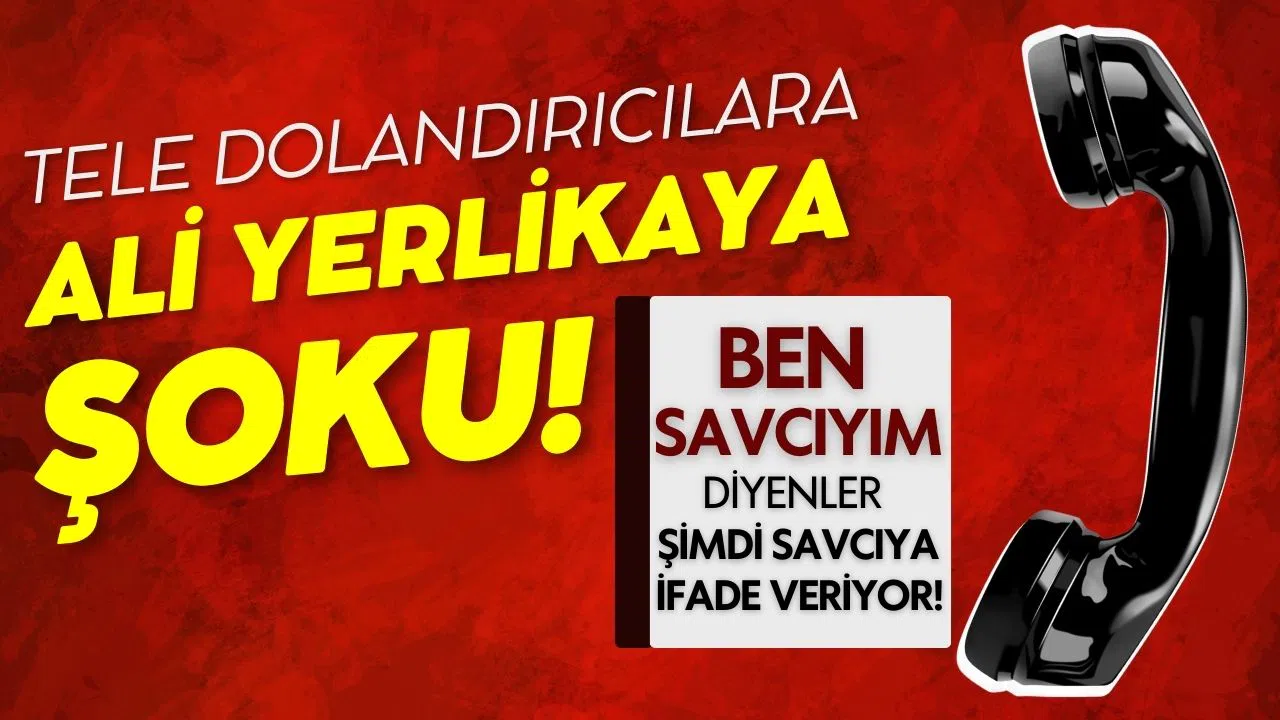 Tele dolandırıcılar yakayı ele verdi!