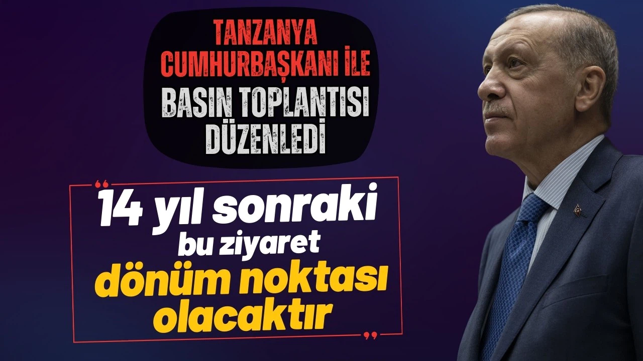 Cumhurbaşkanı Erdoğan, ortak basın toplantısında konuştu
