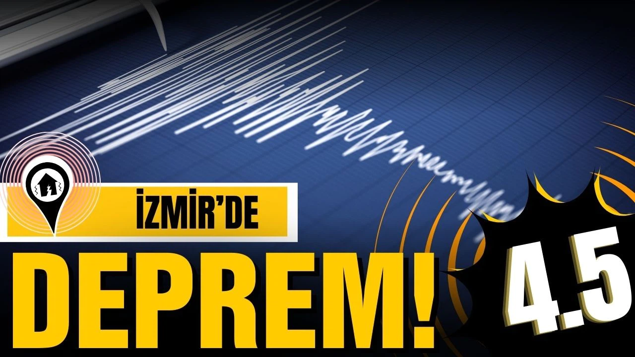 Ege Denizi'nde 4,5 büyüklüğünde deprem