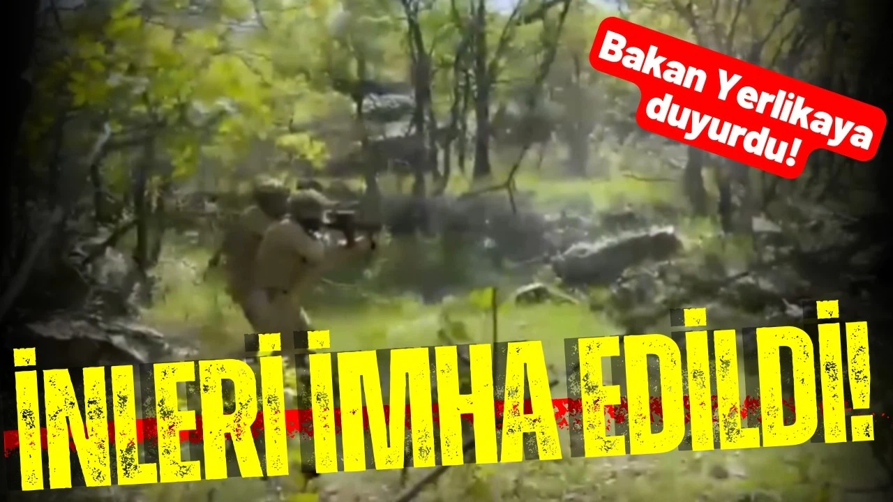 Terör örgütünün inleri imha edildi!