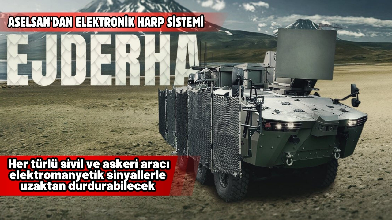 ASELSAN'dan elektronik harp sistemi: EJDERHA