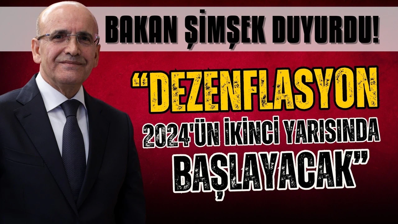 Bakan Şimşek'ten kamuda tasarruf ve enflasyon açıklaması!