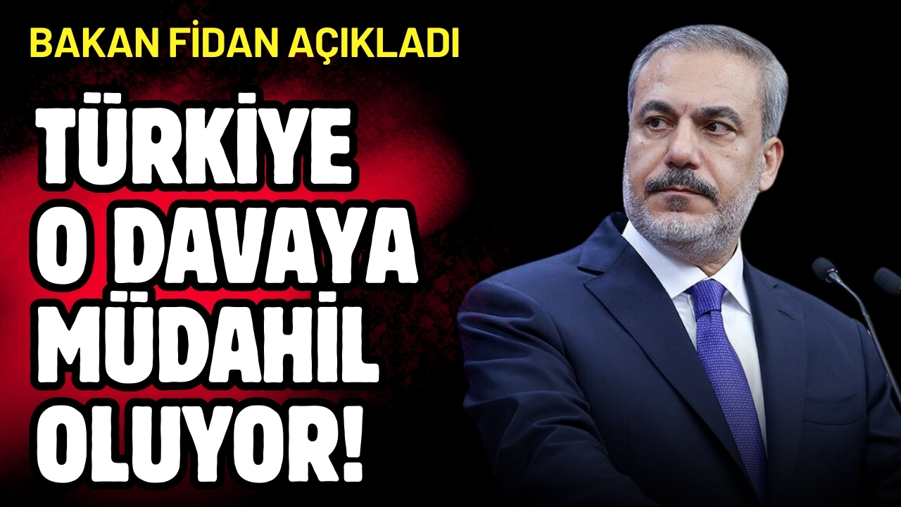 Türkiye, İsrail'e karşı açılan davaya müdahil oluyor!