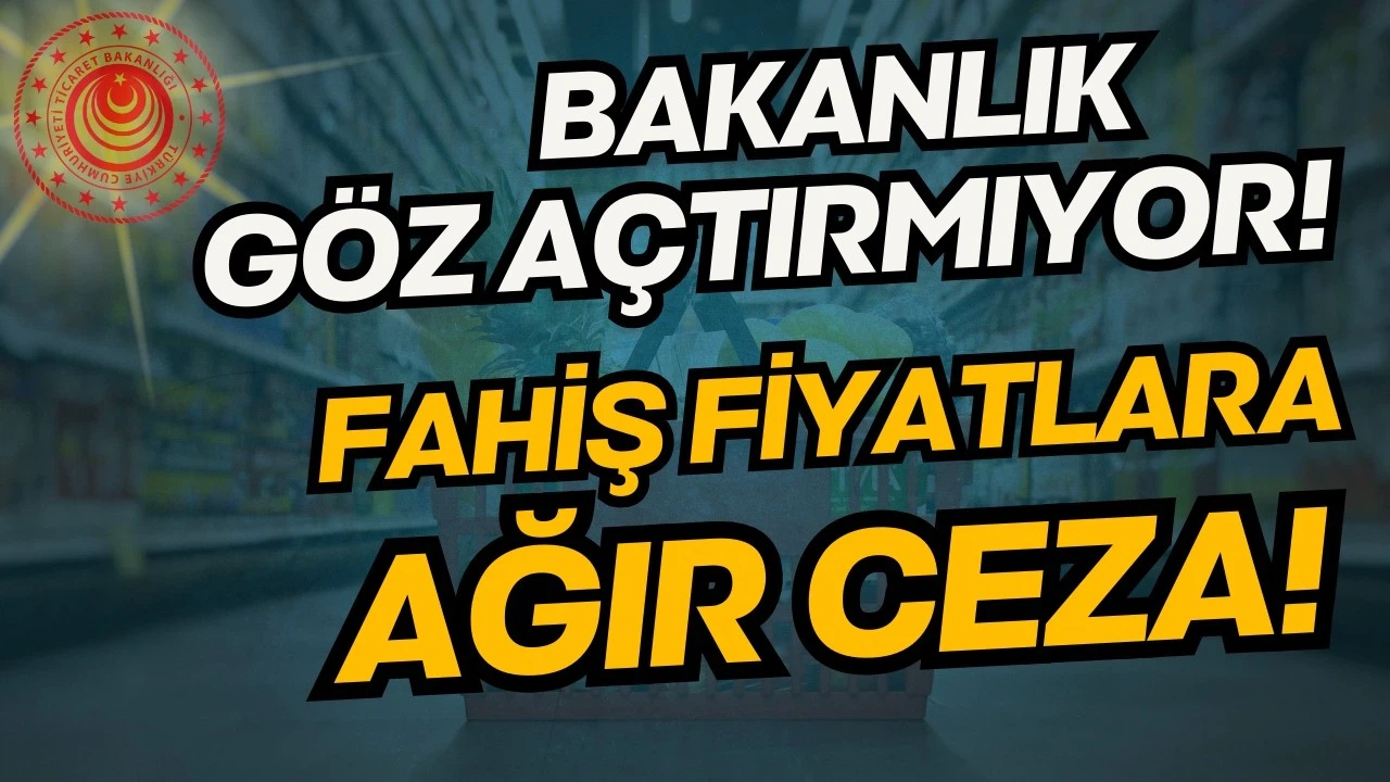 Fahiş fiyat artışı ve stokçuluk yapanlara 355 milyon lira ceza!