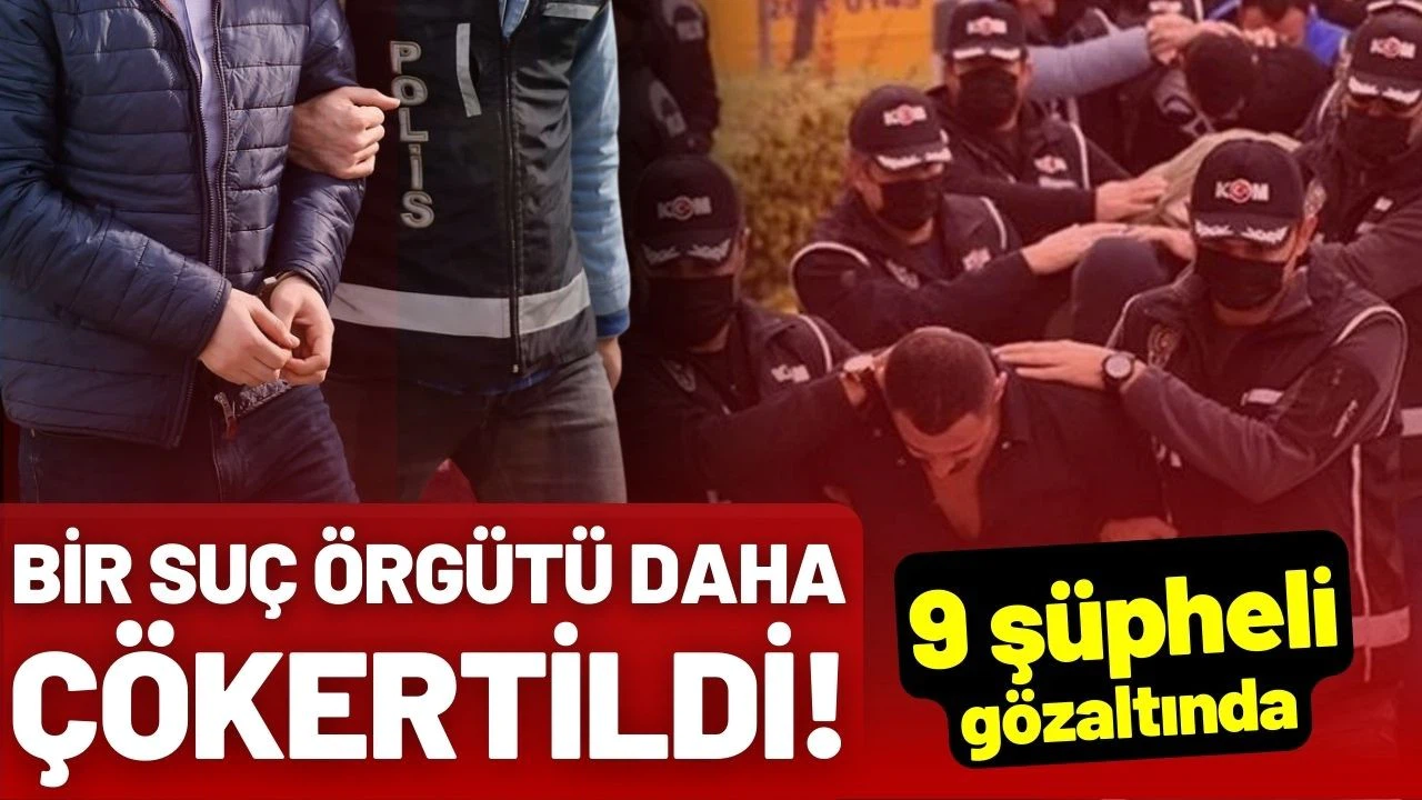 Ayazlar suç örgütü çökertildi!