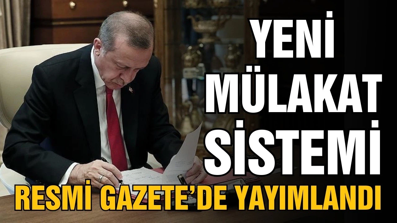 Öğretmen atamalarında yeni mülakat sistemi Resmi Gazete'de