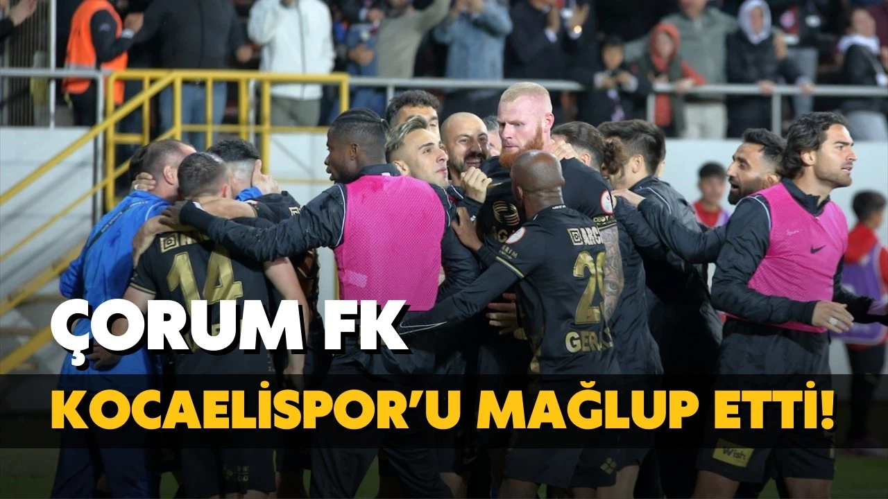 Süper Lig yolunda Çorum, Bodrum'a rakip oldu