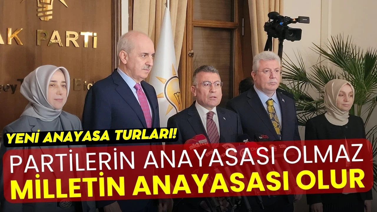 TBMM Başkanı Numan Kurtulmuş: "Partilerin anayasası olmaz, milletin anayasası olur"