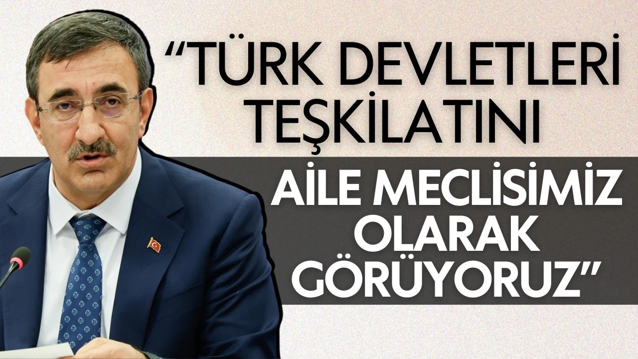 Cevdet Yılmaz: Aile meclisimiz olarak görüyoruz