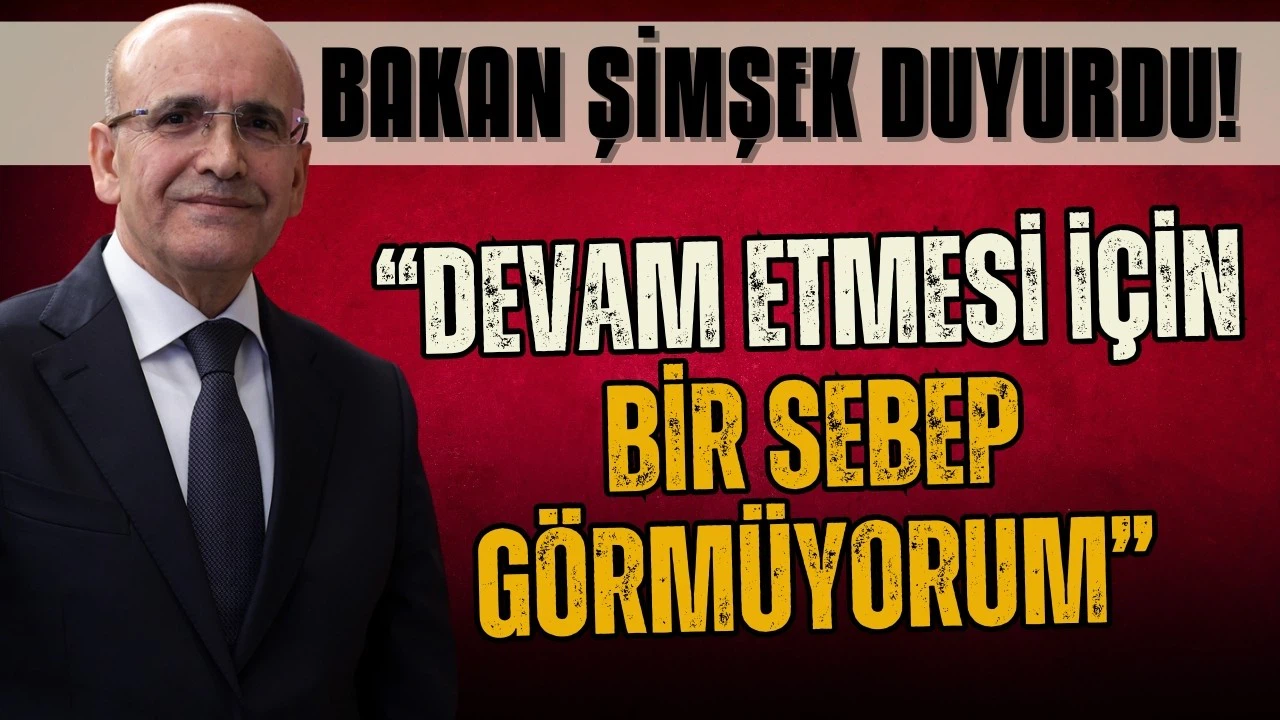 Mehmet Şimşek, kiralarda yüzde 25'lik zam sınırıyla ilgili konuştu