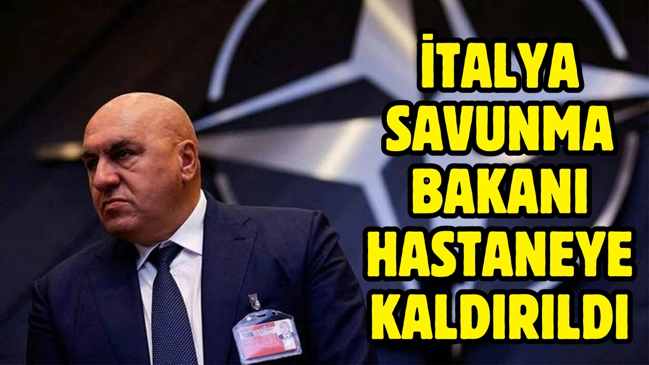 İtalya Savunma Bakanı Crosetto hastaneye kaldırıldı
