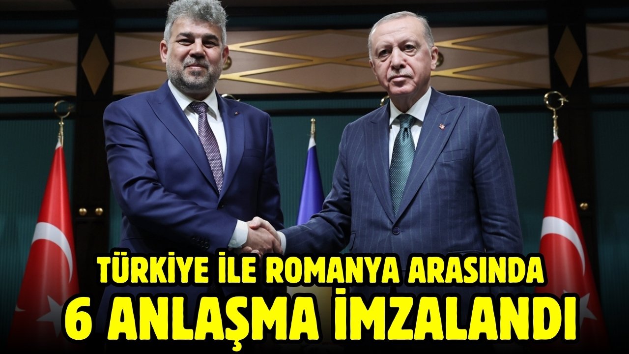 Türkiye ile Romanya arasında 6 anlaşma imzalandı
