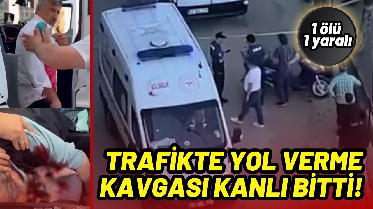 Rize'de trafikte silahlı 'yol verme' kavgası: 1 ölü, 1 yaralı