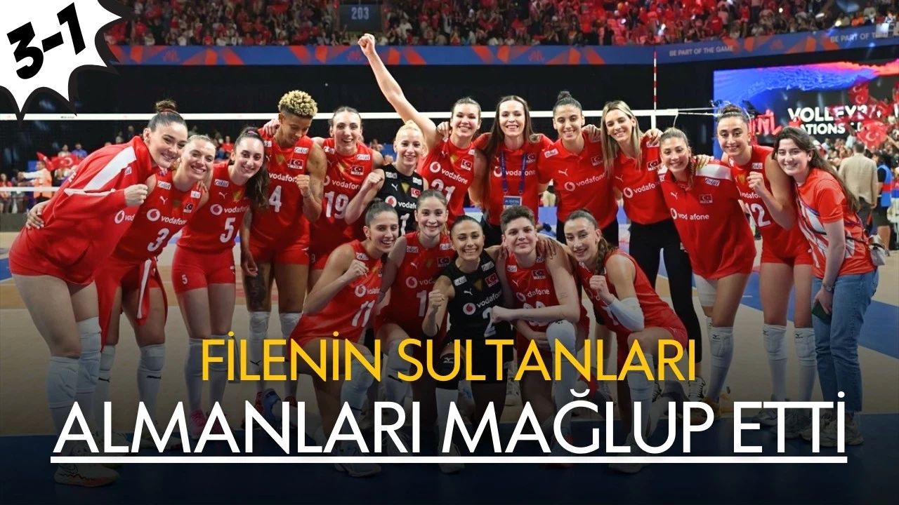 Filenin Sultanları Almanları mağlup etti! 3-1