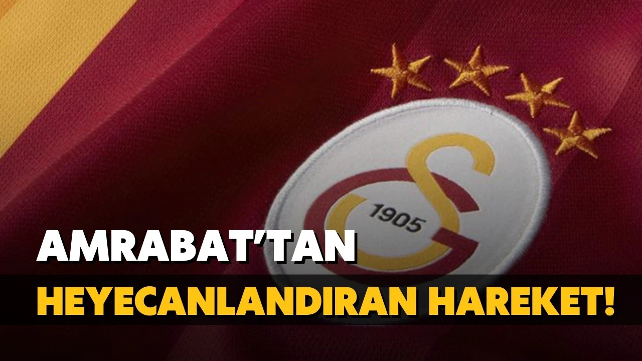 Amrabat'tan Galatasaraylıları heyecanlandıran hareket!