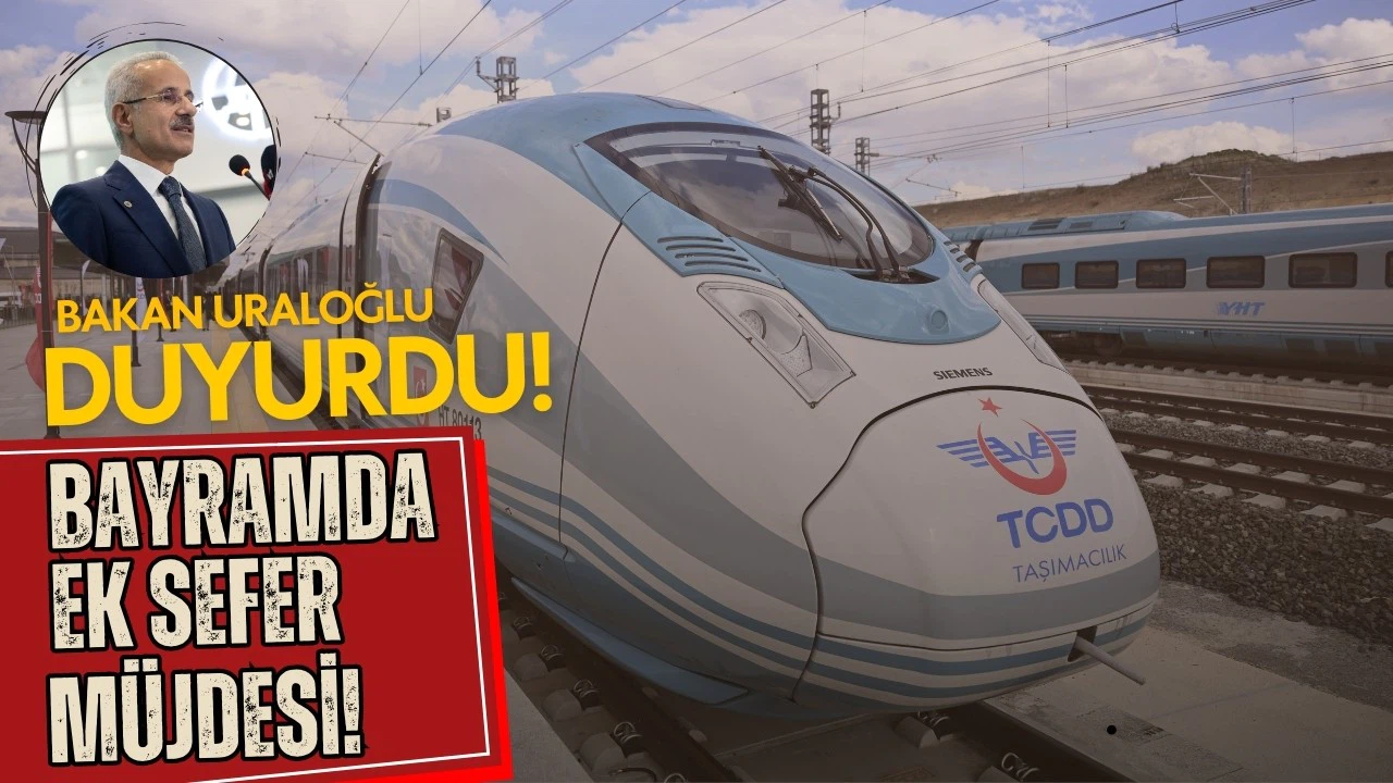 Tren hatlarına Kurban Bayramı için ek seferler konuldu!