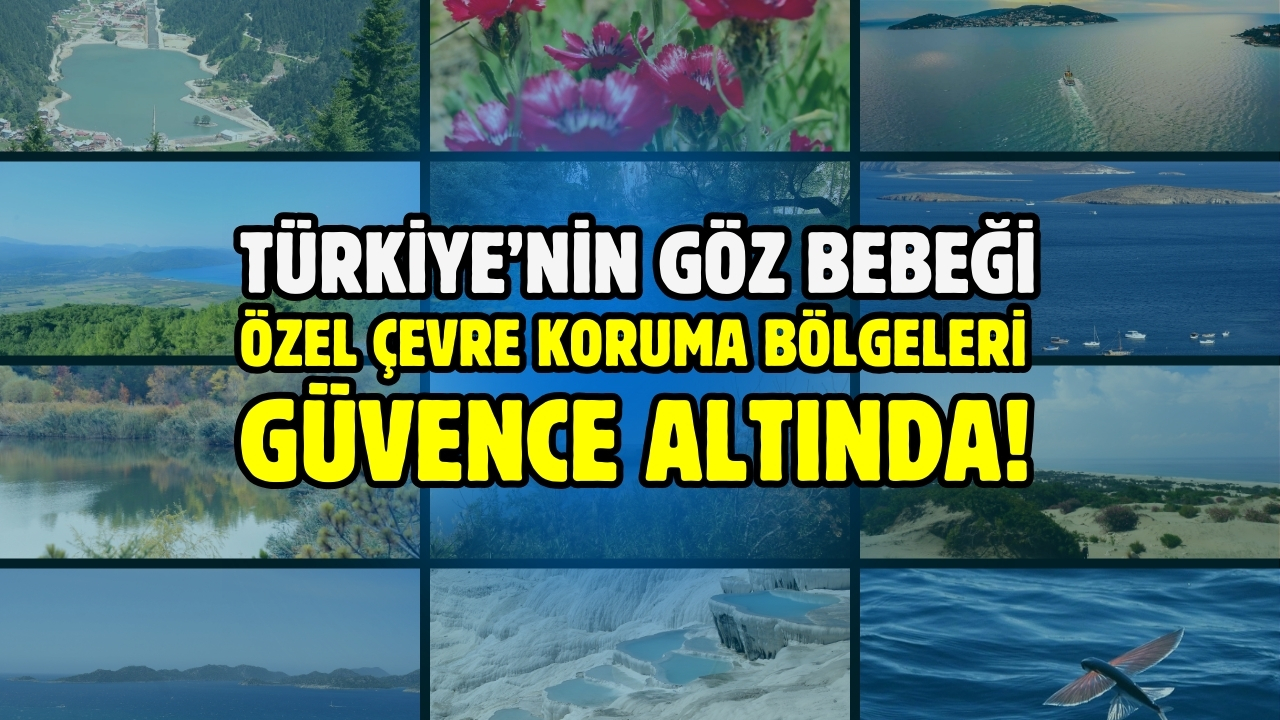 Türkiye’nin göz bebeği Özel Çevre Koruma Bölgeleri güvence altında