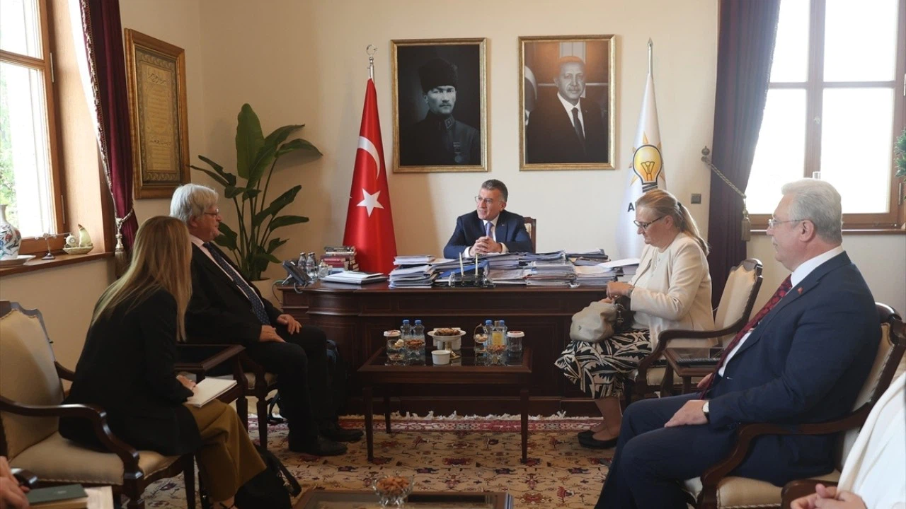 Güler, AKPM Raportörü Schennach'ı kabul etti!