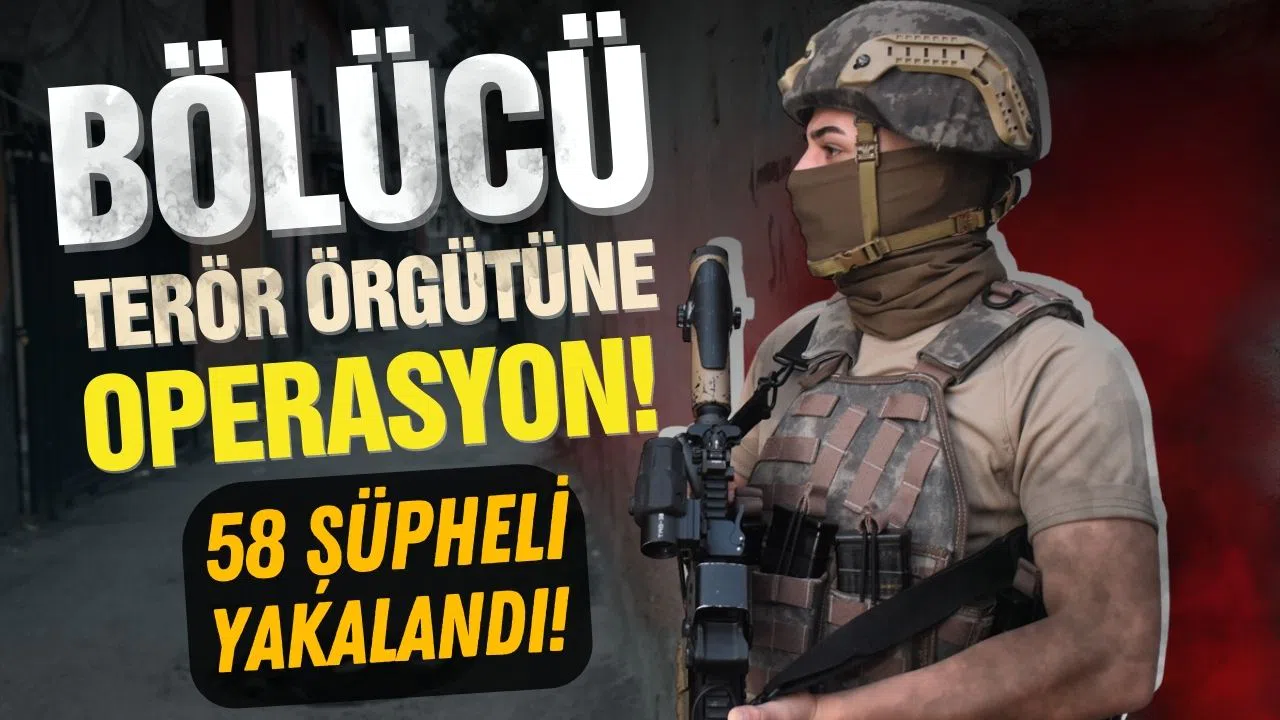 16 ilde bölücü terör örgütüne yönelik operasyon!