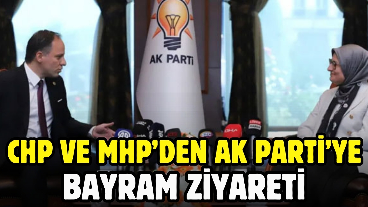 Bayramın ikinci gününde siyasi partiler arasında bayramlaşma ziyareti