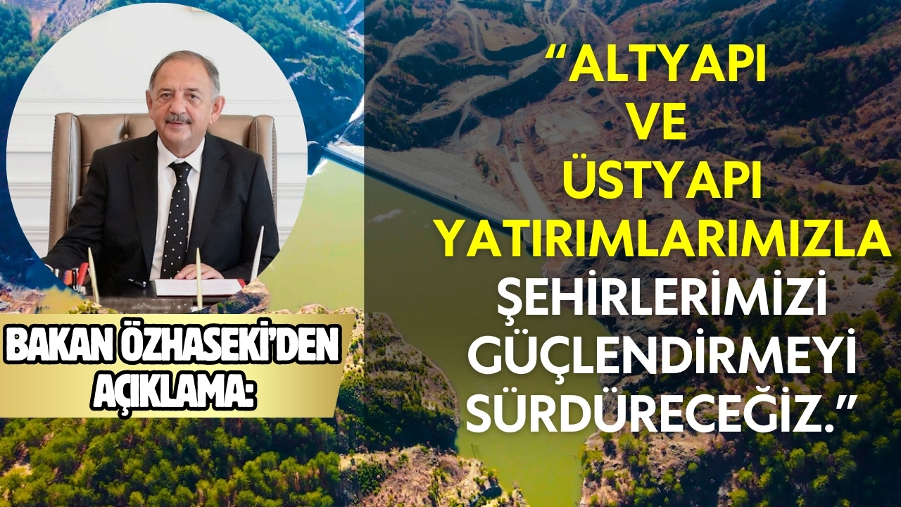 SUKAP kapsamında belediyelere 117 milyar lira değerinde hibe ve kredi desteği verildi