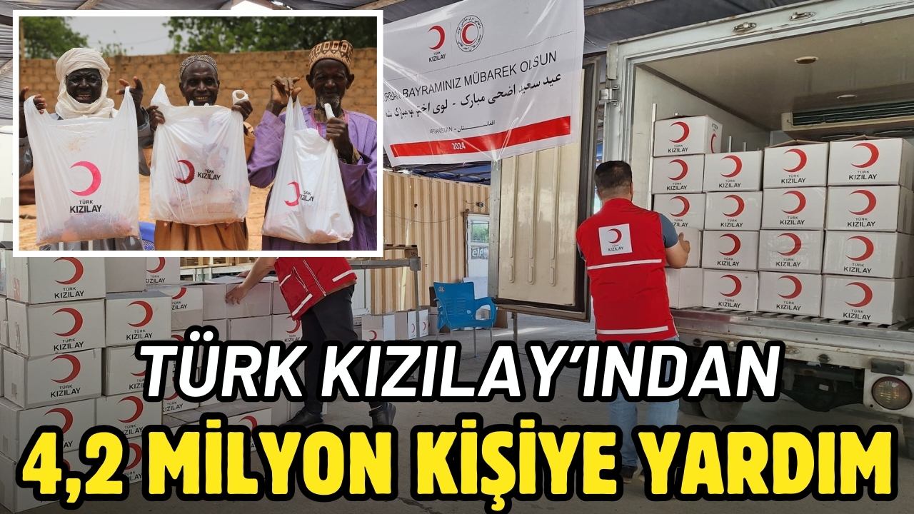 Türk Kızılay’ın vekâletle kestiği kurbanlar 4,2 milyon ihtiyaç sahibine ulaşacak