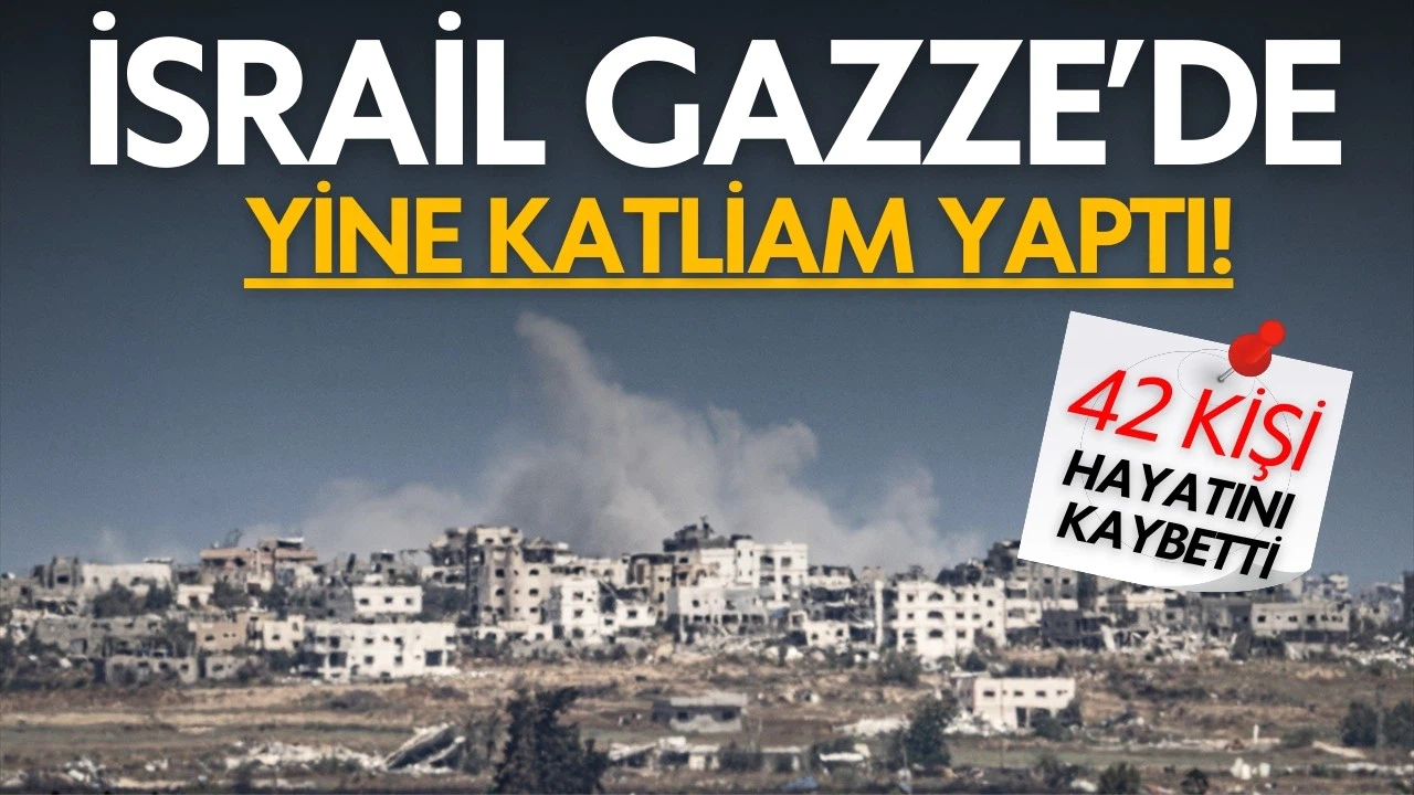 İsrail yine katliam yaptı! Onlarca kişi öldü
