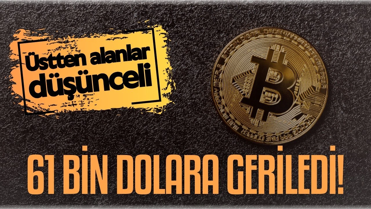 Bitcoin'de fiyat 60 bin dolara doğru geriliyor!