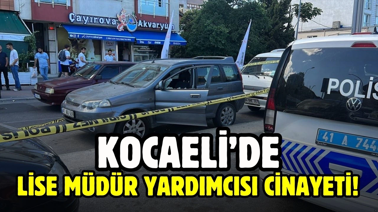 Lise müdür yardımcısı silahlı saldırı sonucu öldü!