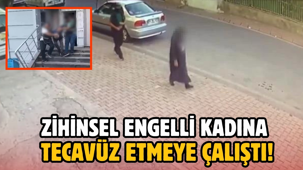 Kar maskeli sapık zihinsel engelli kadına cinsel saldırıda bulundu!