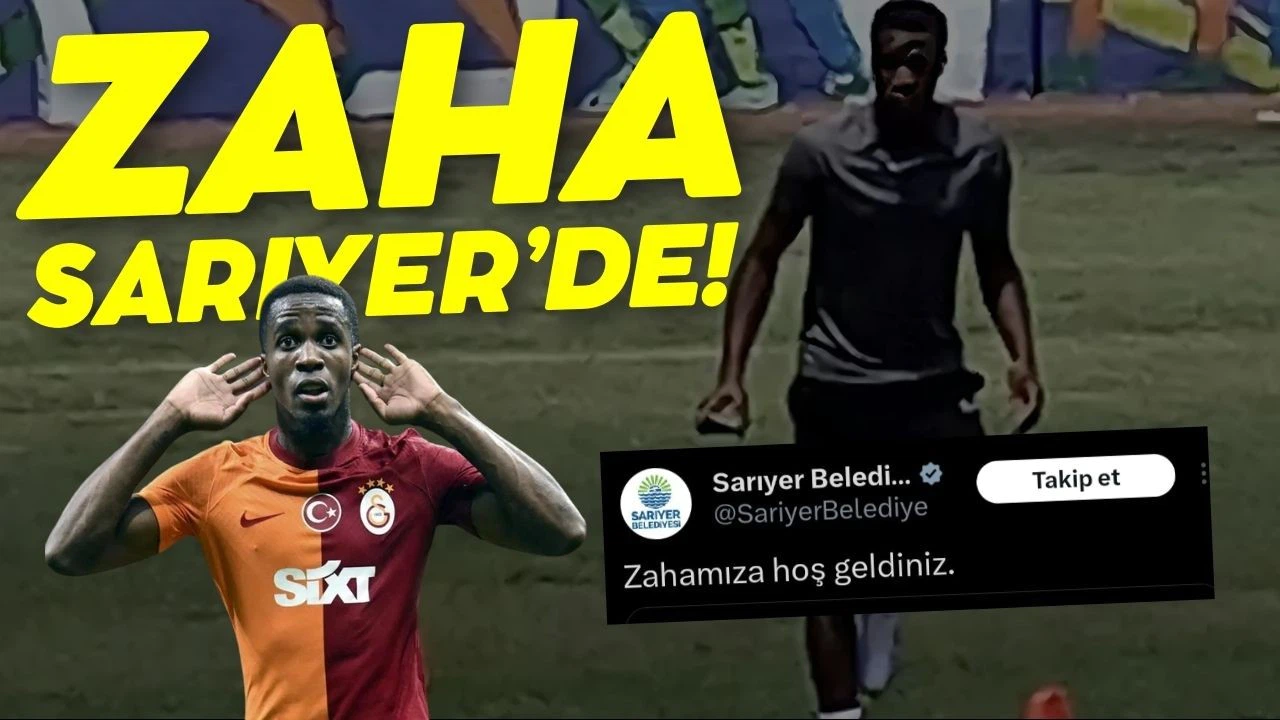 Zaha, Sarıyer'de sahada!