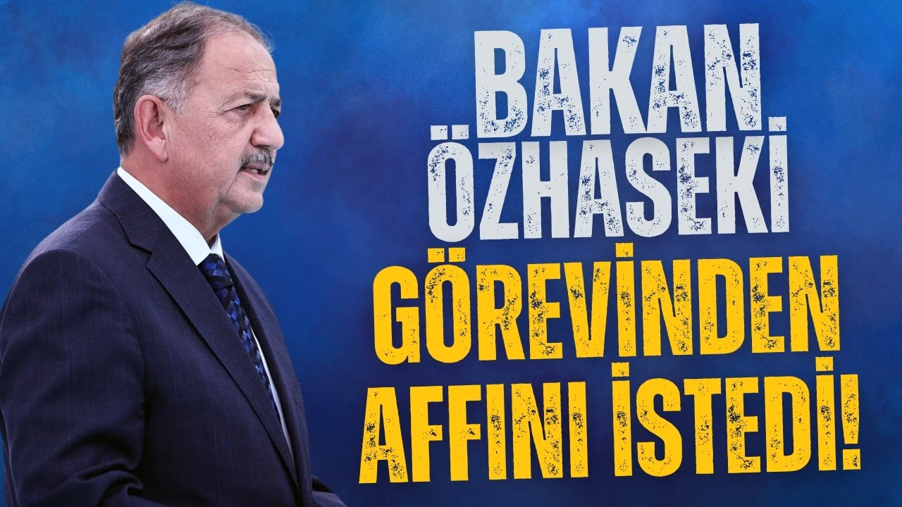 Mehmet Özhaseki, Cumhurbaşkanı Erdoğan'a istifasını sundu!