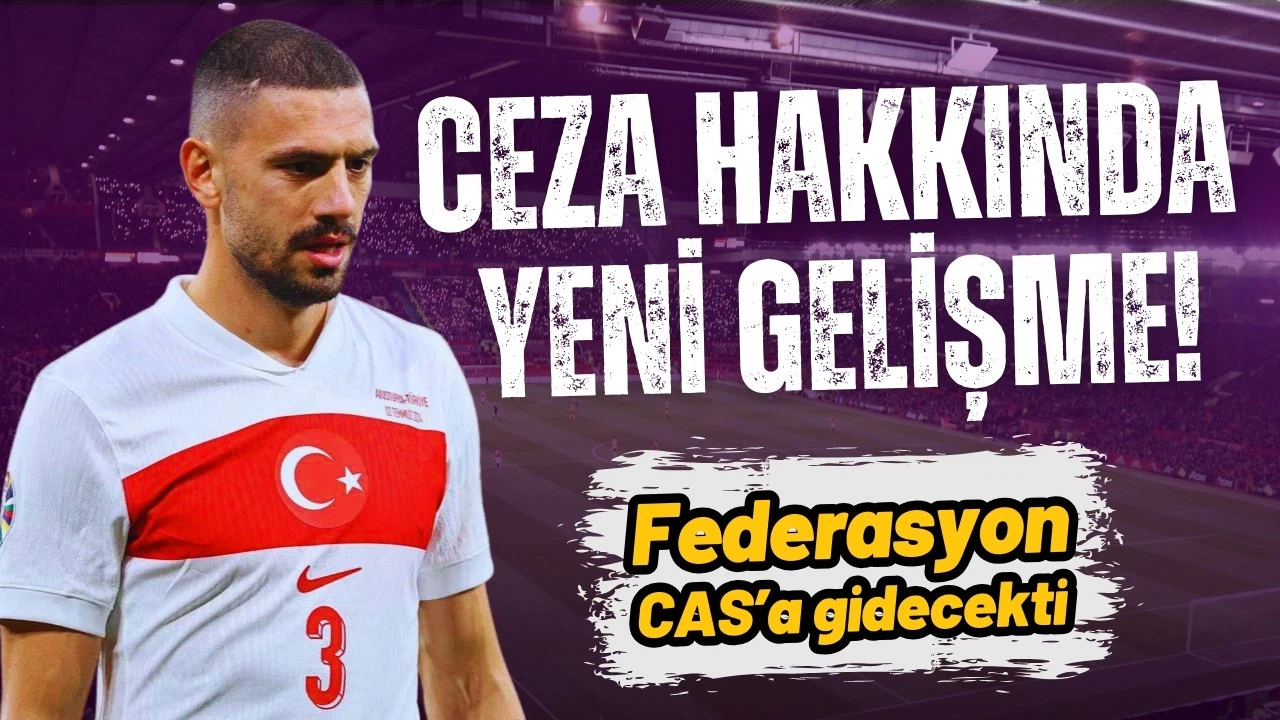 Merih Demiral'ın aldığı ceza sonrası yeni gelişme!
