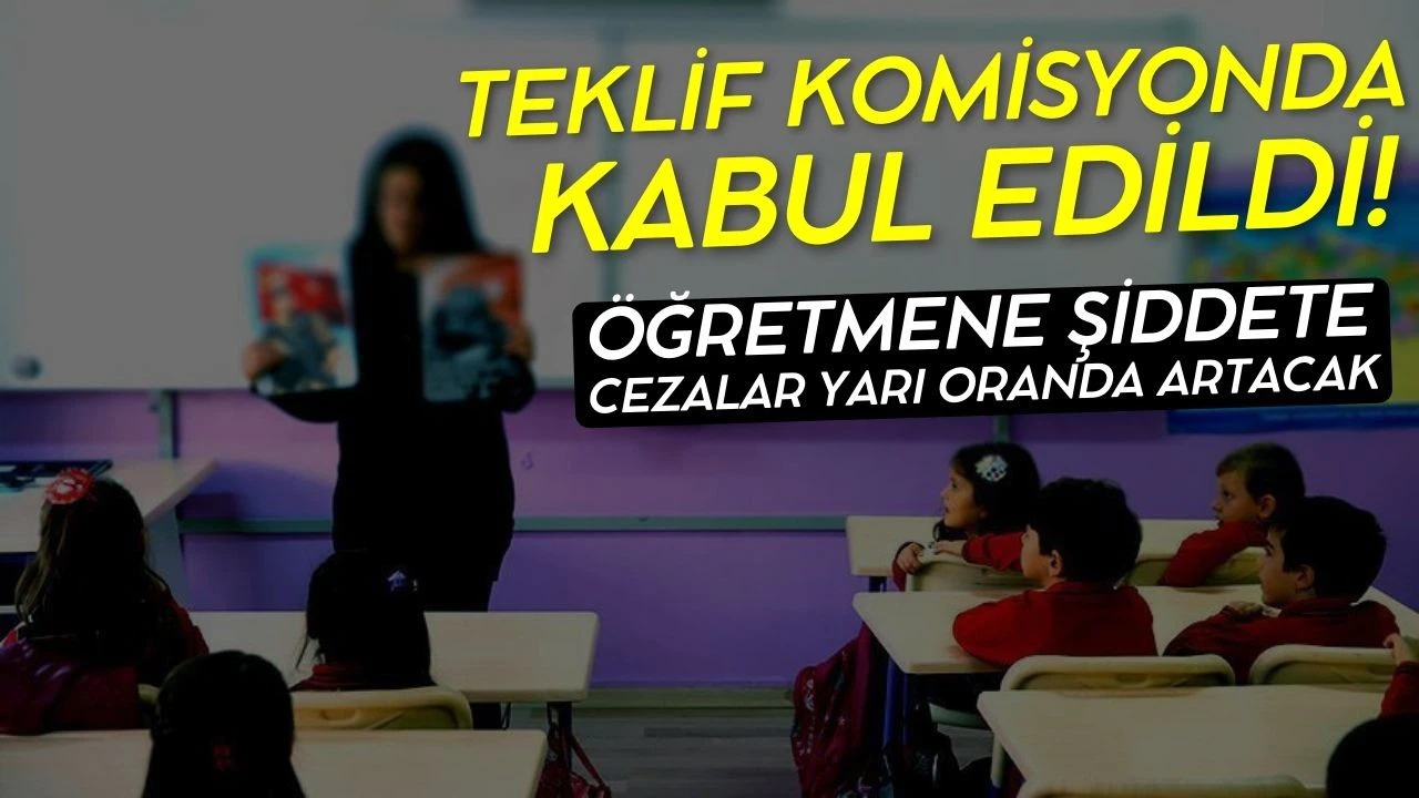 Öğretmenlik Mesleği Kanunu Teklifi, komisyondan geçti!