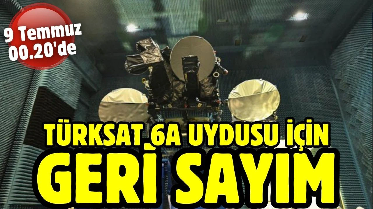 Türksat 6A'nın fırlatılması öncesi son hazırlıklar yapılıyor
