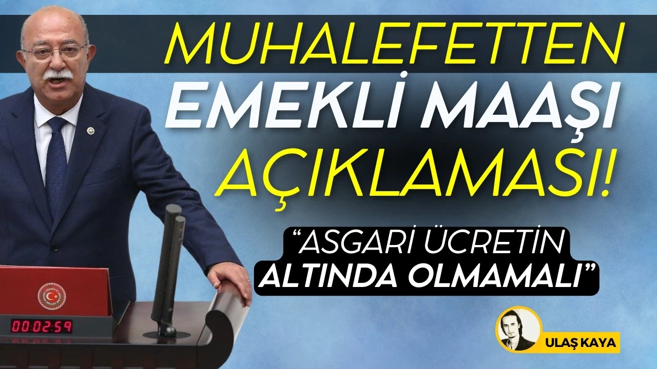 İYİ Partili Koncuk'tan emekli maaşı açıklaması