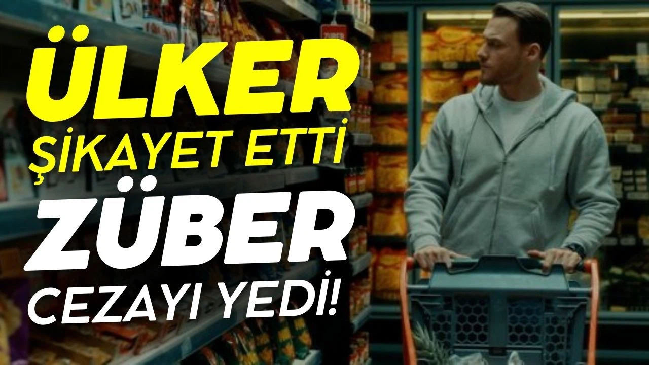 Ülker şikayet etti, Züber'e ceza kesildi!