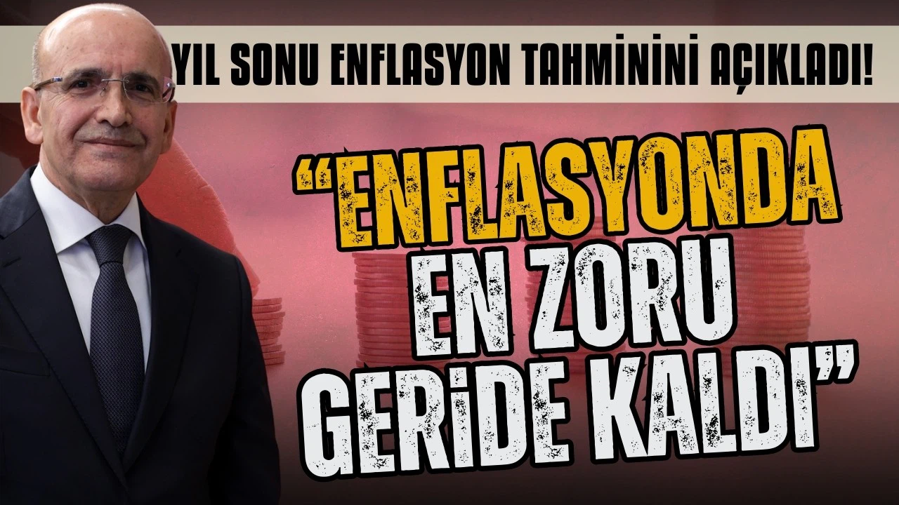 Bakan Şimşek: Enflasyonda en zoru geride kaldı